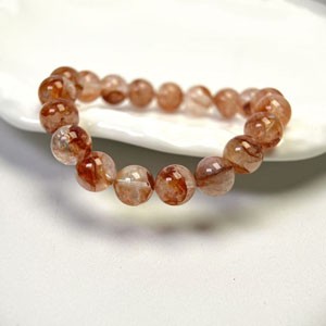 Pigeon Blood Red Phantom Quartz Bracelet