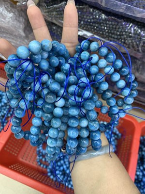 Blue Apatite 10mm Bracelet_002