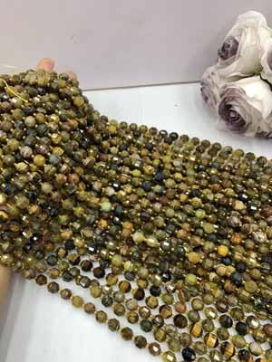 Pietersite Lulutong 8mm, 38cm long chain