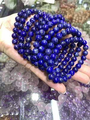 Lapis Lazuli Bracelet 8mm–14mm
