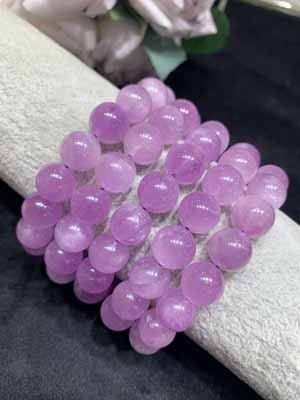 5A Kunzite 12mm Bracelet