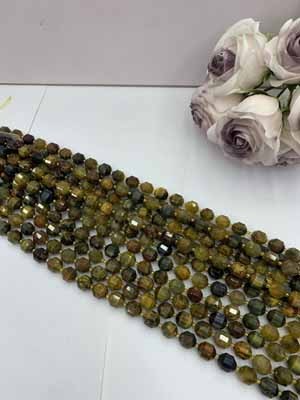 Pietersite Lulutong 12mm, 38cm long chain