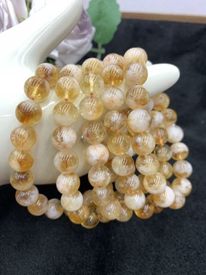 Citrine 6mm–10mm Bracelet