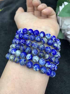 Lapis Lazuli Bracelet 8mm