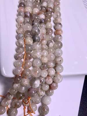 Arusha Square Beads 2×2mm, 38cm Long Chain