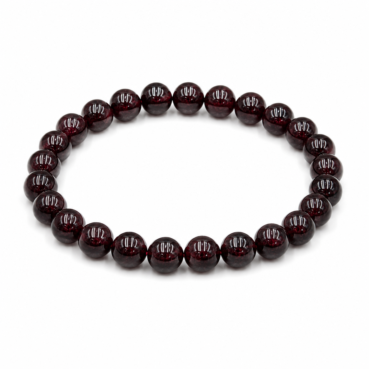 Garnet Bracelet 6mm–14mm