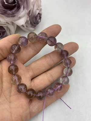 Purple Jade (Lavender) 10mm Bracelet