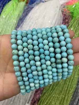 Turquoise 6mm Bracelet