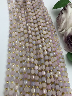 Dream Lavender Lulu Tong 6mm, 38cm long strand