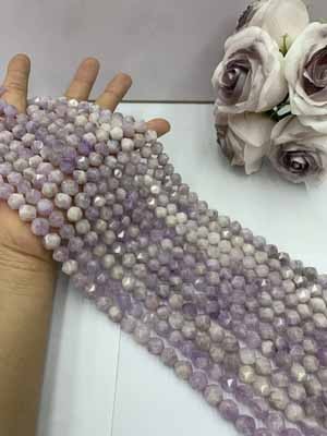 Purple Jade (Lavender) 8mm-10mm Bracelet