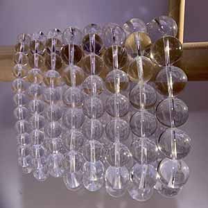 Double A Clear Quartz 8mm–16mm (3.5 CNY per gram)