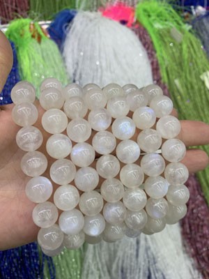 Blue Moonstone Bracelet 8–12mm_001