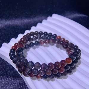 Scapolite multi-wrap (6-6.5mm) bracelet.