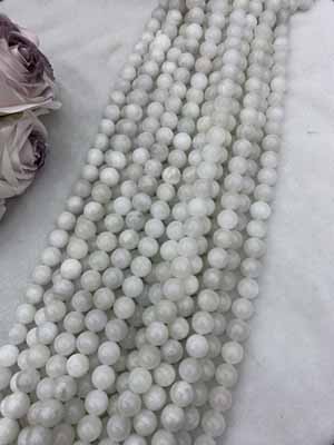 Moonstone (12mm) Semi-Finished Long Chain, 38cm