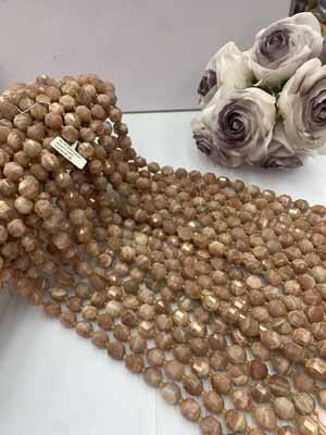 Sunstone Lulutong Bead 12mm, 38cm Long Chain