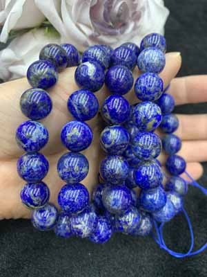 Lapis Lazuli Bracelet 6mm–14mm