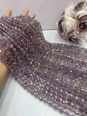 Light Amethyst Lulutong 8mm, 38cm Long Strand
