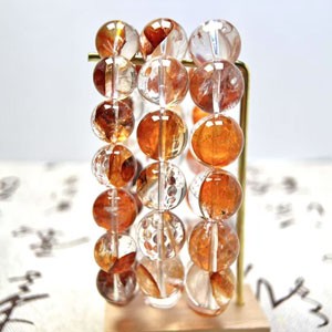 Fish-Dragon Transformation Eye Phantom Quartz Bracelet 13mm