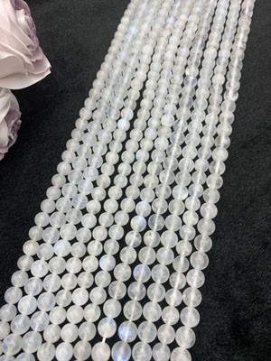 Blue Moonstone Semi-Finished Long Chain 38cm