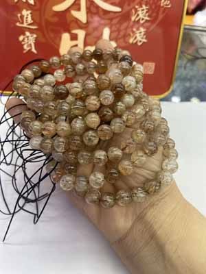 Semi-transparent Black Gold Super 8mm-14mm