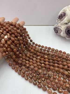 South Red Agate Lulutong 10mm, 38cm long strand