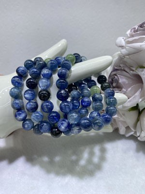 Blue Kyanite (Kyanite) 10mm Bracelet