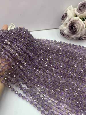Light Amethyst Lulutong 8mm, 38cm Long Strand