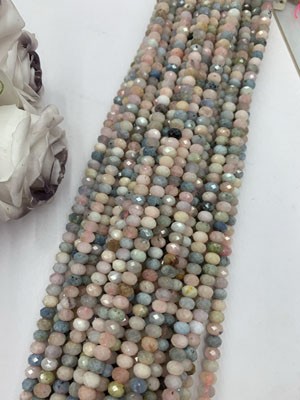 Morganite Long Strand 38cm