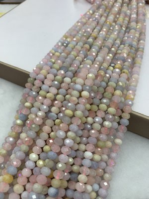 Morganite Long Strand 38cm