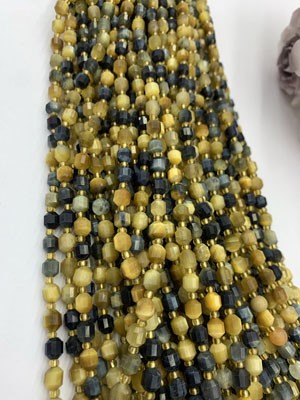 Dream Tiger Eye Lulu Tong 6mm, 38cm long strand