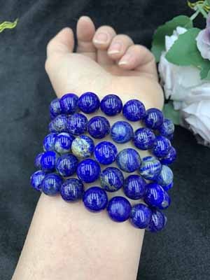 Lapis Lazuli Bracelet (6mm–12mm)