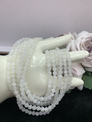 Blue Moonstone 3 Circles, 5mm