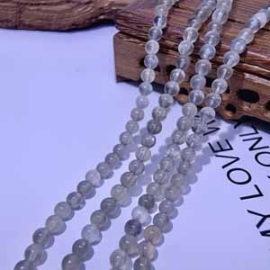 Premium Silver Moonstone Multi-loop (6mm) 3 Loops