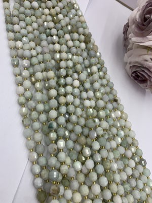 Burma Jade Lulu Tong 8mm, 38cm Long Strand