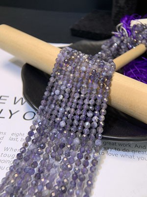 Iolite Long Chain (3+mm) Semi-Finished 39cm