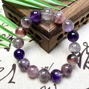 Blackcurrant Super Seven Bracelet