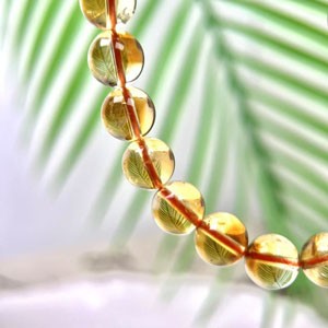 SSS Top-Tier Yellow Rutilated Quartz Bracelet