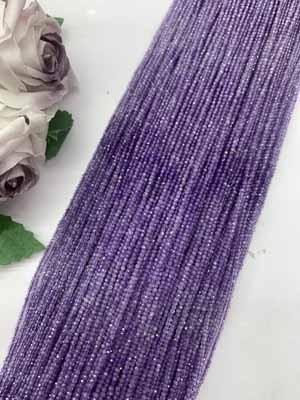 Amethyst Gradient Cut 2mm Semi-Finished Long Chain 38cm_001