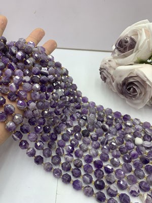 Dream Amethyst Lulu Tong 10mm, 38cm Long Strand #001