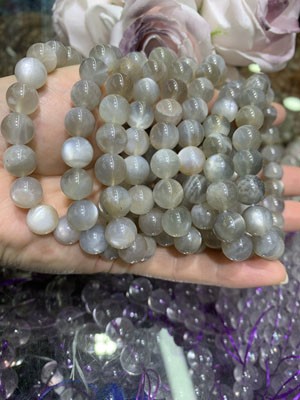 Gray Moonstone 6mm-12mm