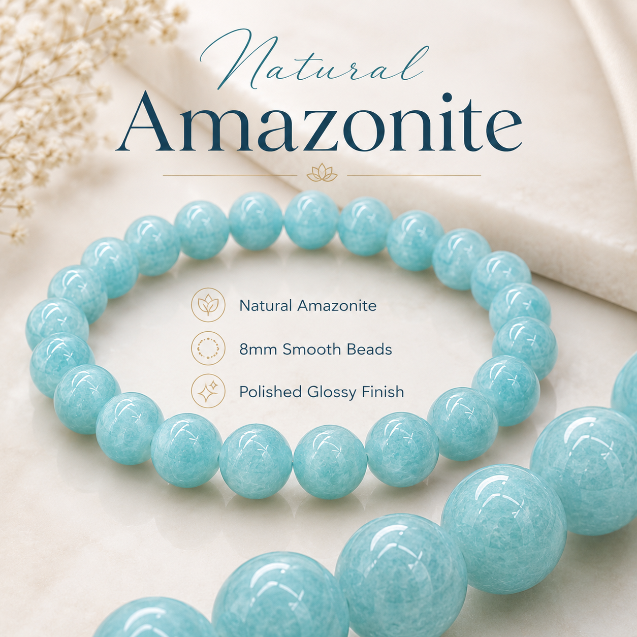 Amazonite 8mm Bracelet