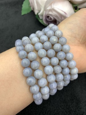 Blue & Pink Bracelet 8mm