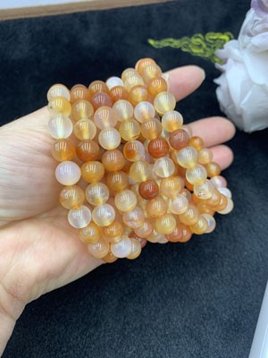 Red Agate Bracelet 8mm