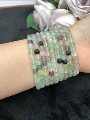 Fluorite Bracelet 6mm
