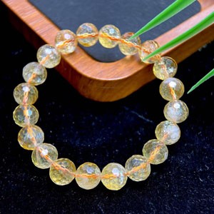 Citrine Faceted Bracelet