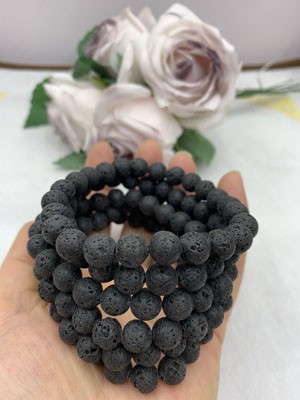 Volcanic Stone Bracelet 8mm