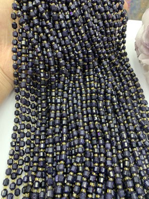 Blue Sand Lu Lu Tong 6mm, Long Chain 38cm